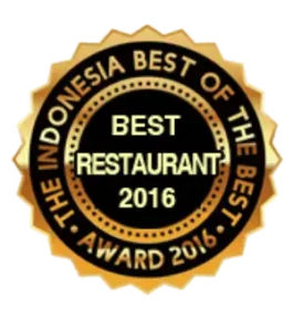 The Indonesia Best of the Best : Best restaurant 2016