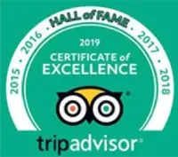 Trip Advisor Certificate of Excellence 2019